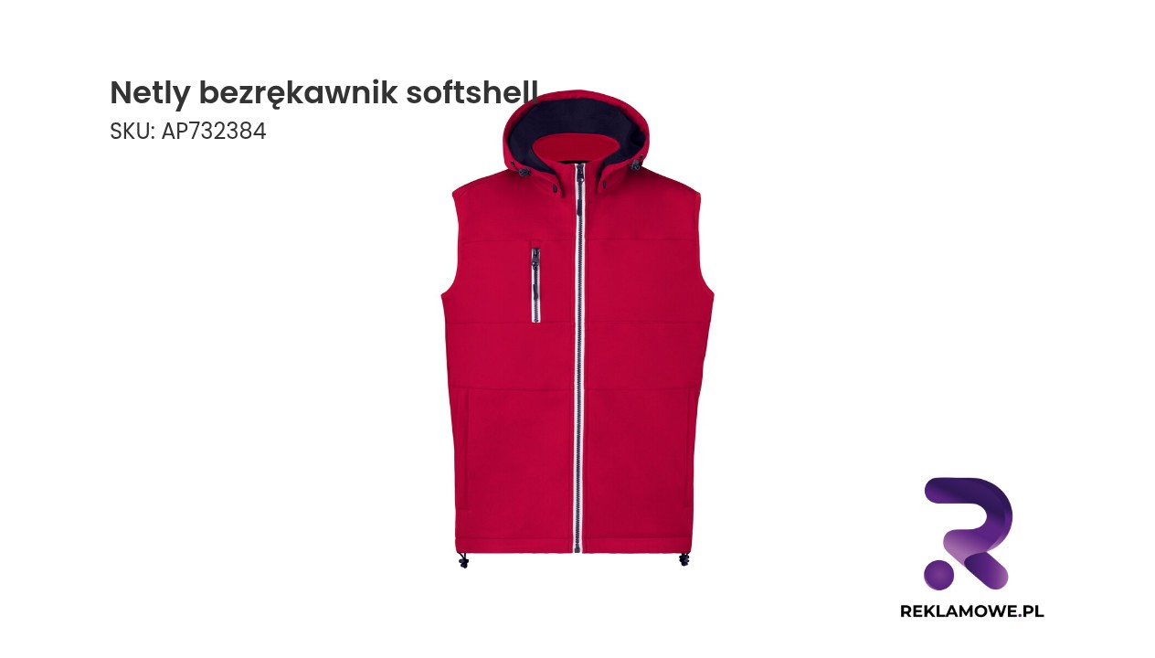 Netly bezrękawnik softshell idealny na zimne dni