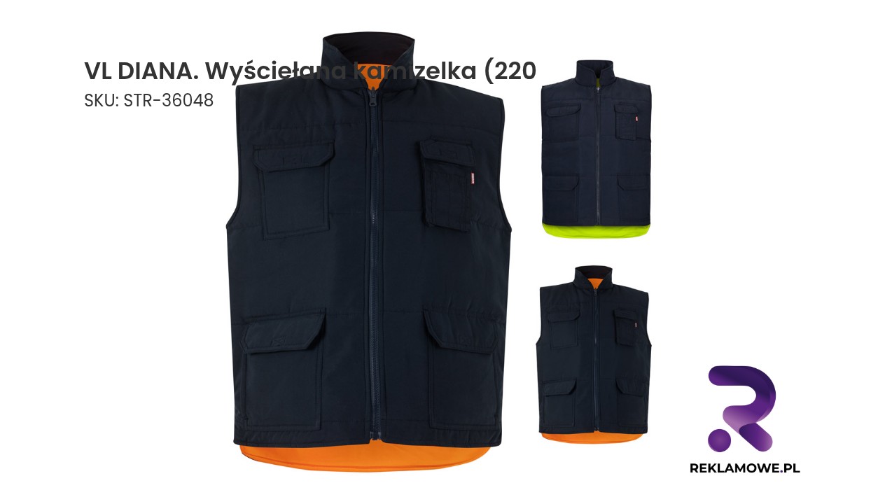 Wyściełana kamizelka VL DIANA model 220