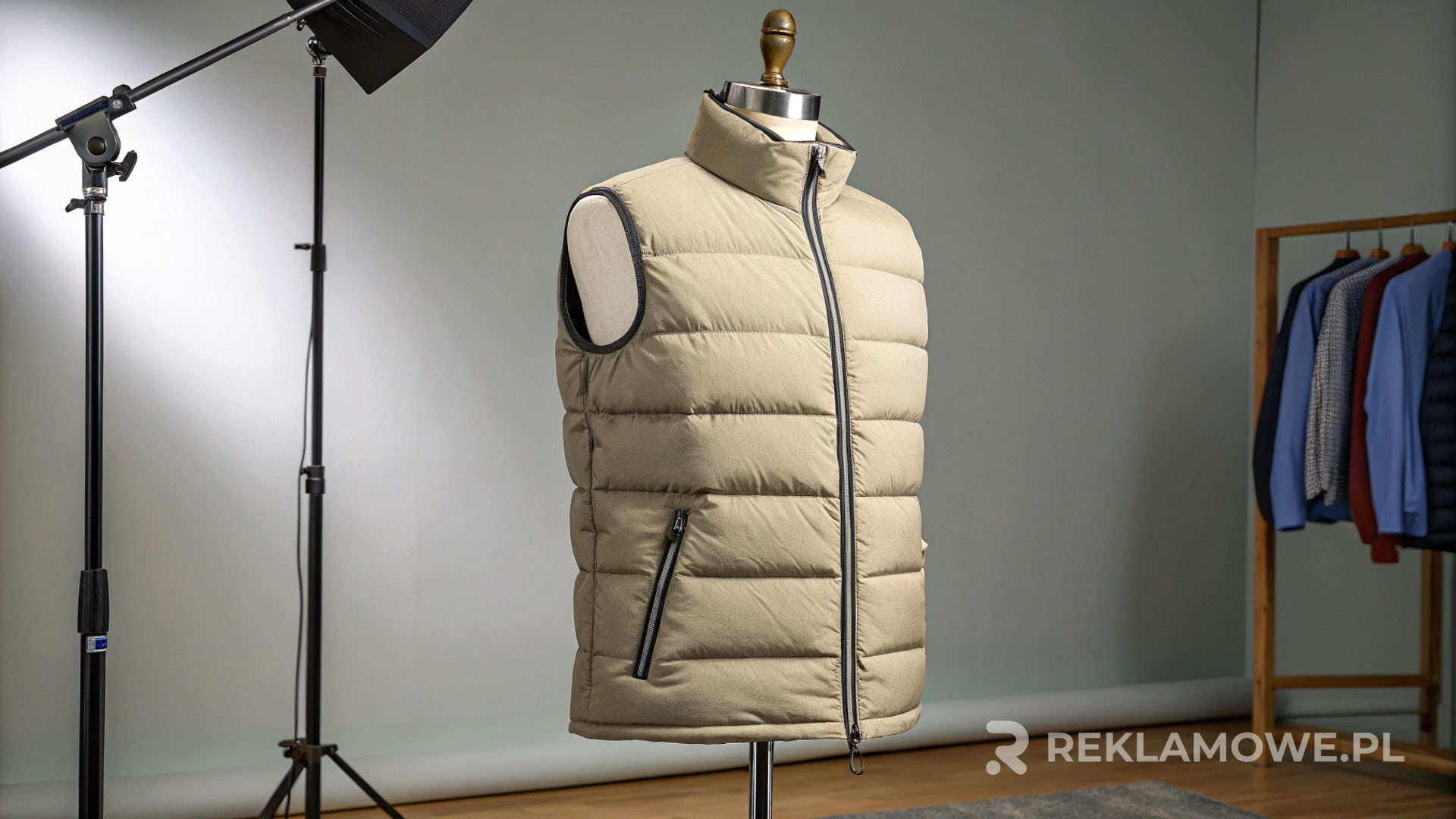 Bezrękawnik reklamowy z logo firmy