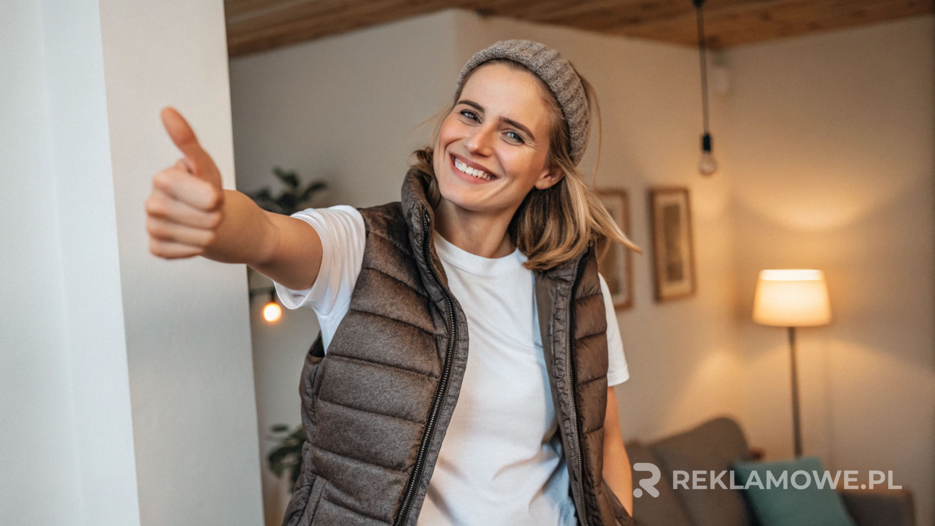 Bezrękawnik reklamowy z logo firmy