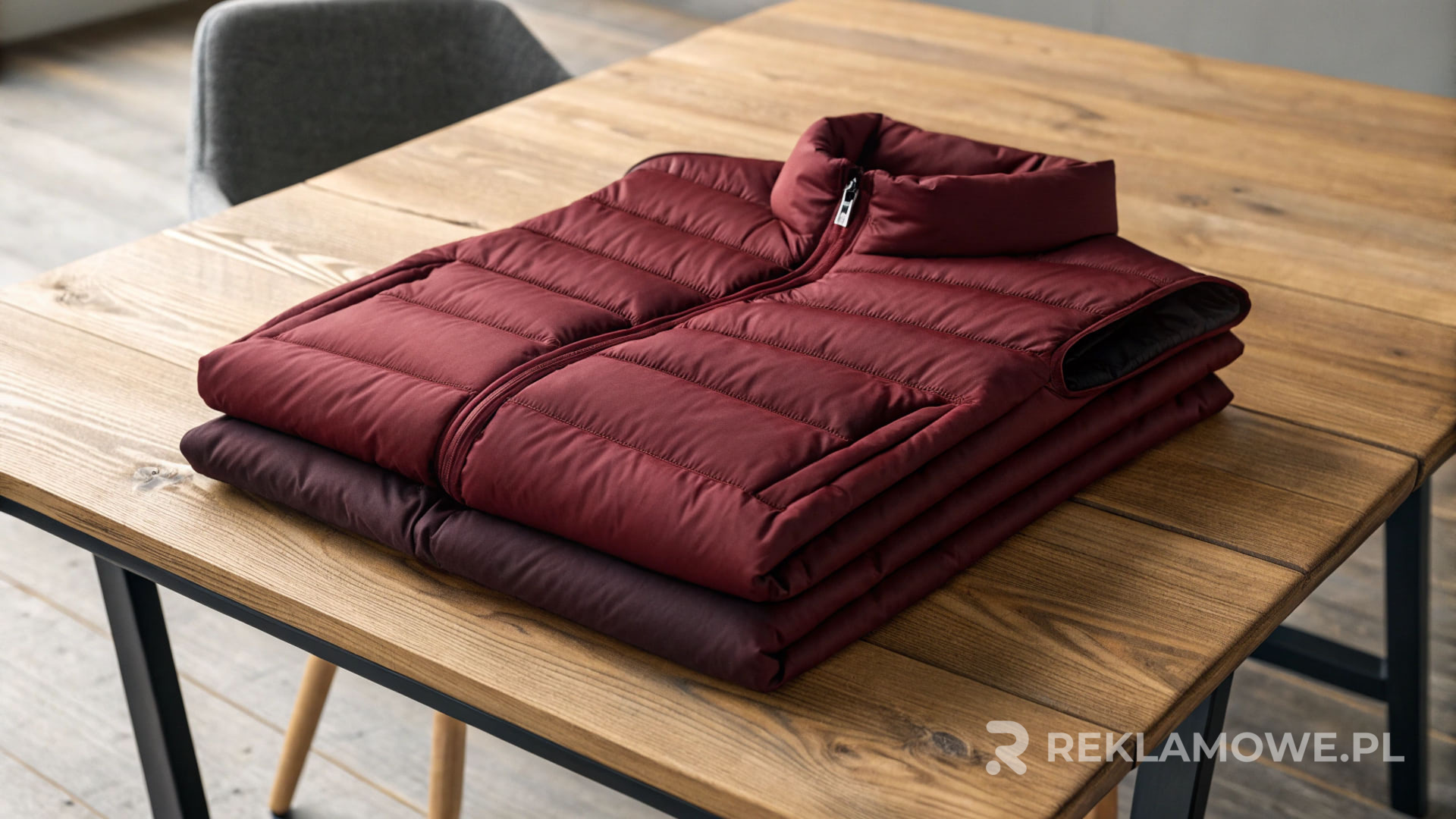 Bezrękawnik reklamowy używany w kampanii społecznościowej