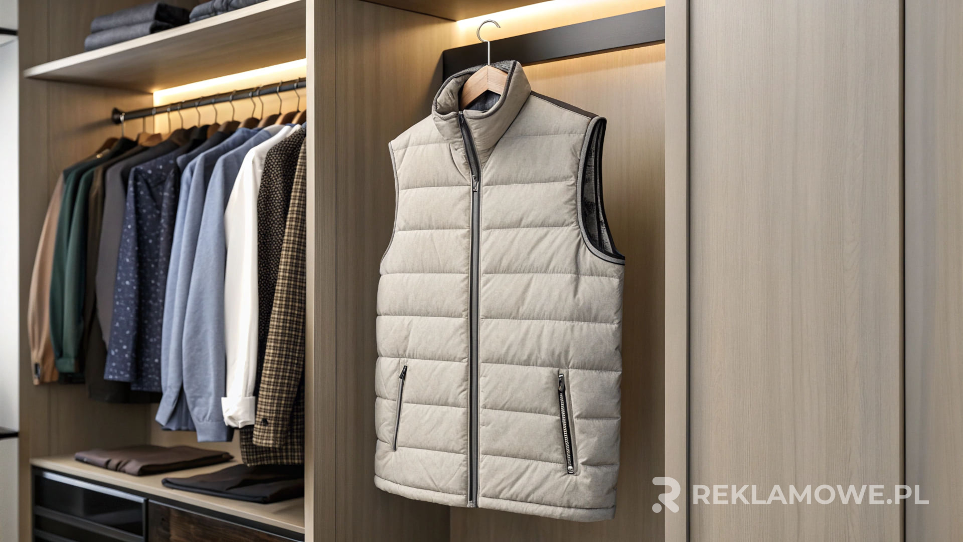 Bezrękawniki reklamowe używane w kampanii promocyjnej