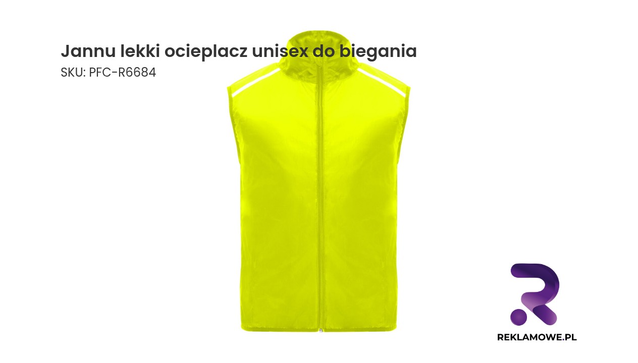 Jannu lekki ocieplacz unisex do biegania - ocieplana odzież biegowa