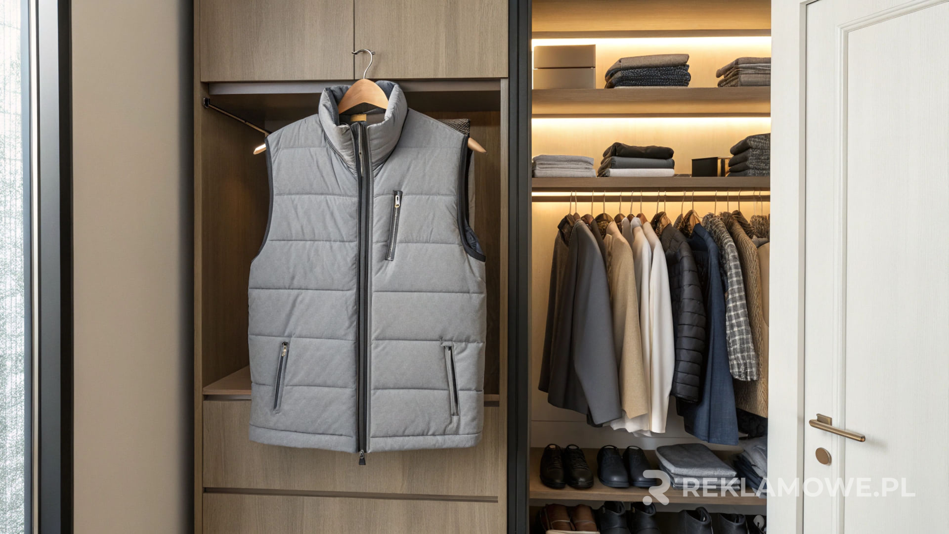 Logo na bezrękawnikach reklamowych